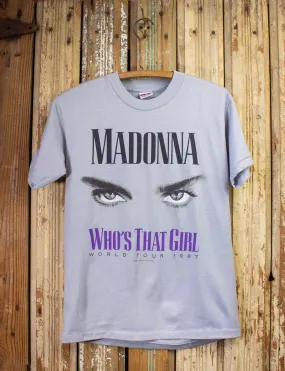 Vintage Madonna Who's That Girl Japan Staff Crew Concert T Shirt 1987 Small