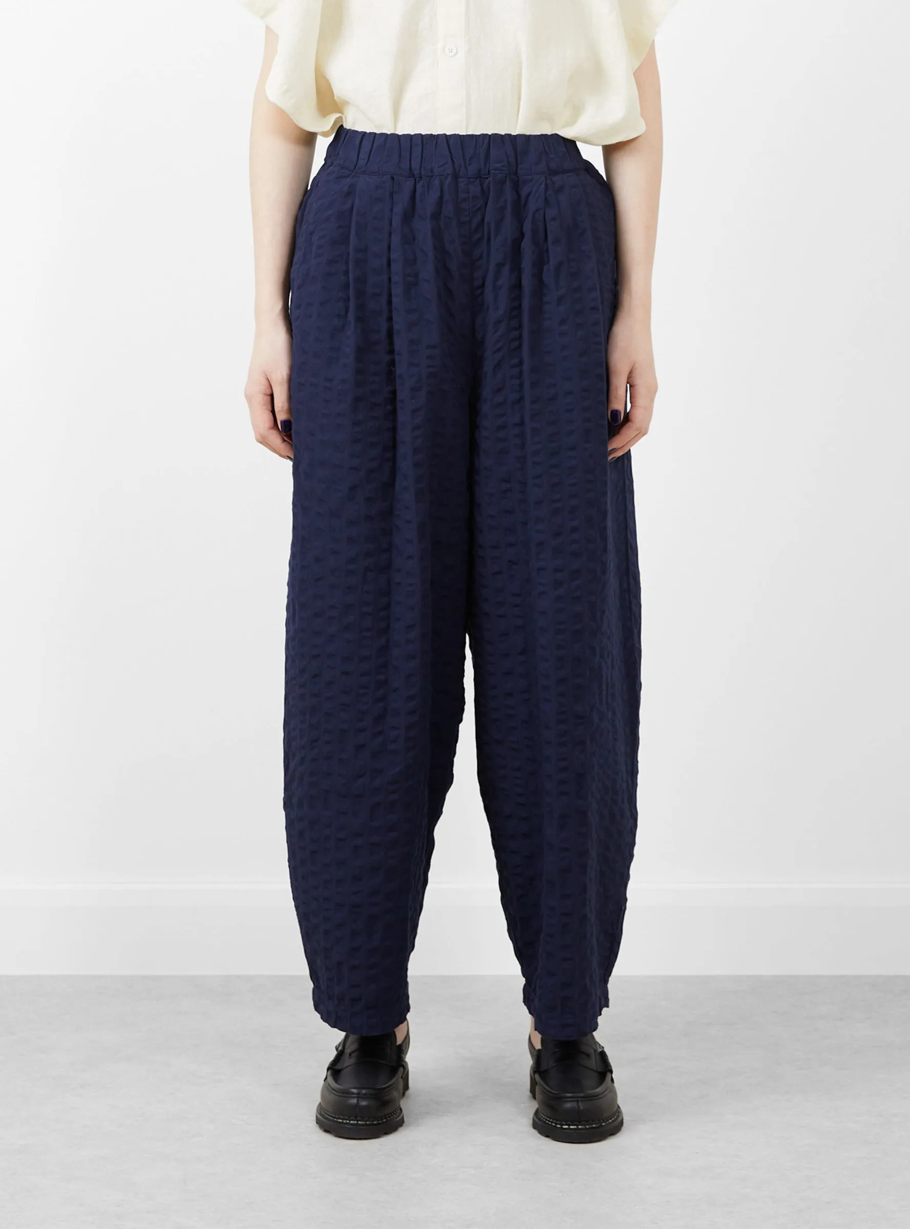 Wide Leg Pant Navy