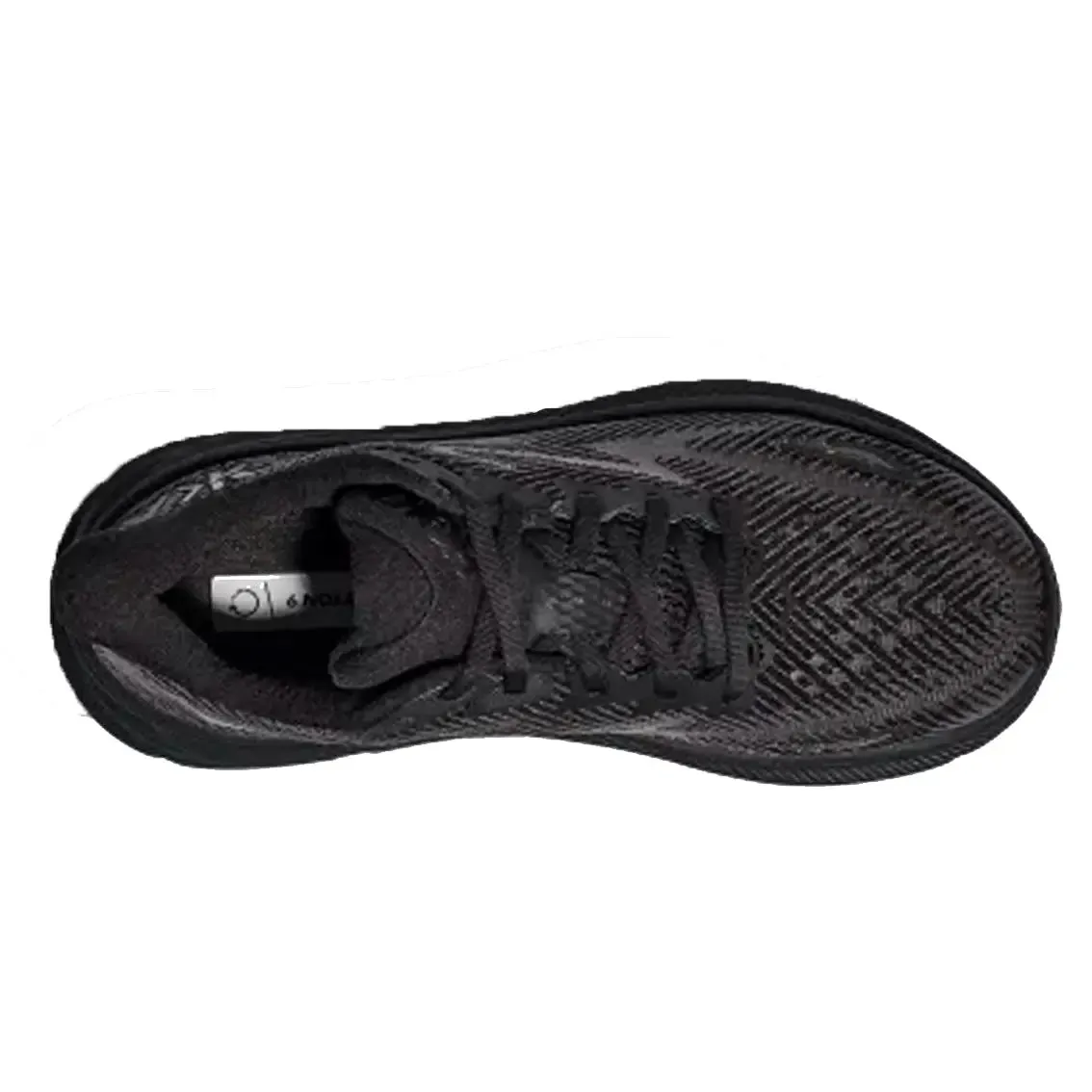 Womens Hoka Clifton 9 (Wide) - Black / Black