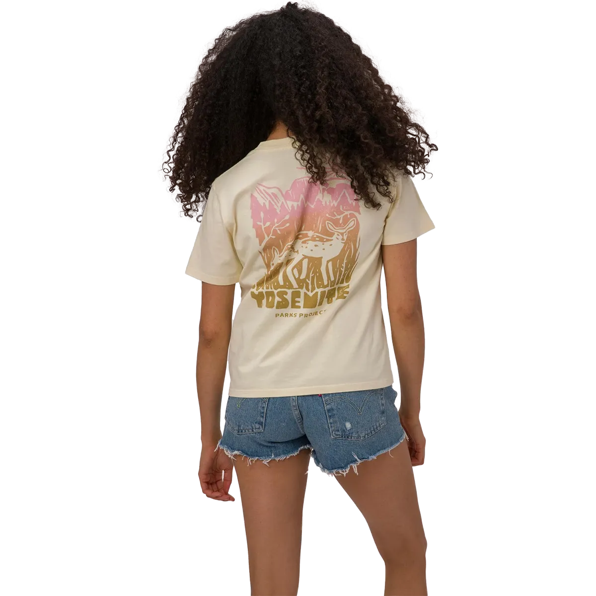 Women's Yosemite Fawns Boxy Tee