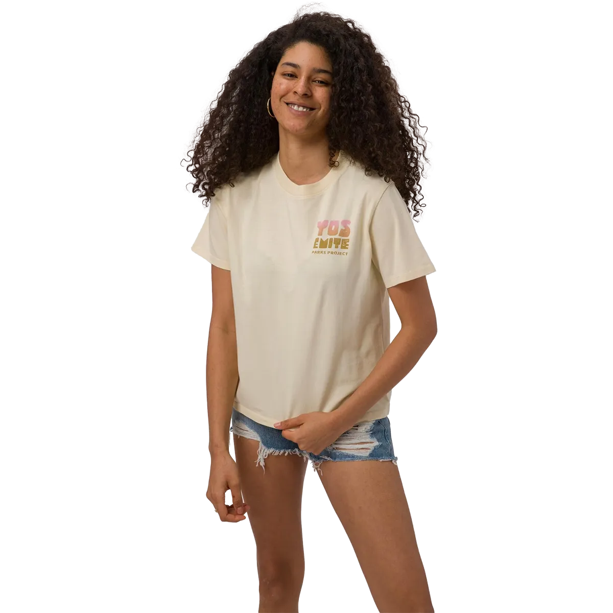 Women's Yosemite Fawns Boxy Tee