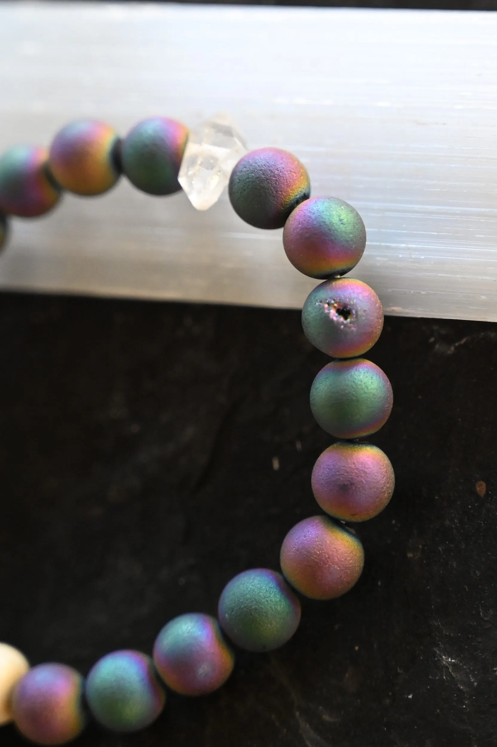 You Are a Badass Agate Bracelet